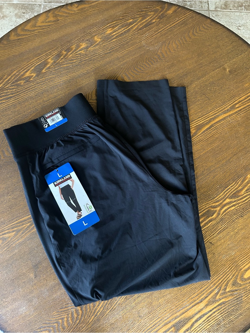 Kirkland Signature Black Women's Ankle-Length Jogger Pants